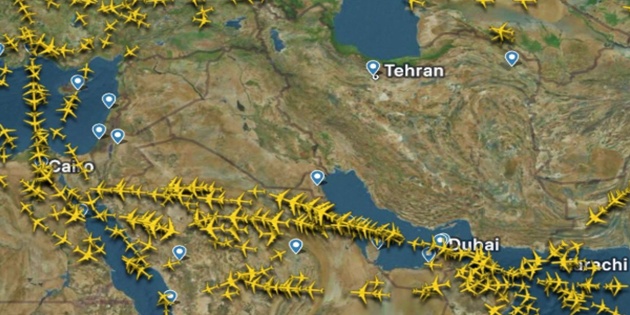 Dubai Havalimanı Trafiğe Kapatıldı, Uçaklar İran’a Yönlendirildi